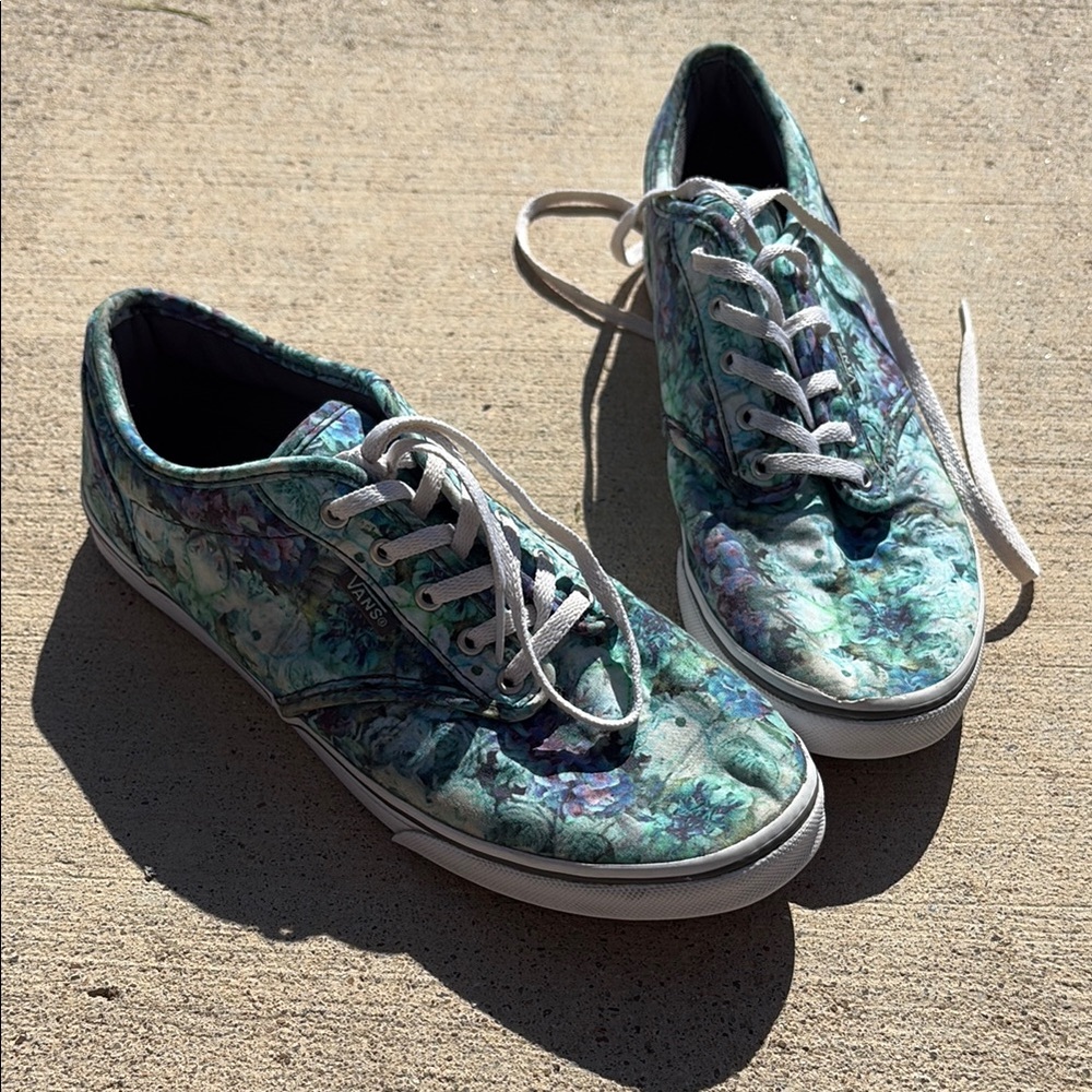 Vans Floral Canvas Sneakers